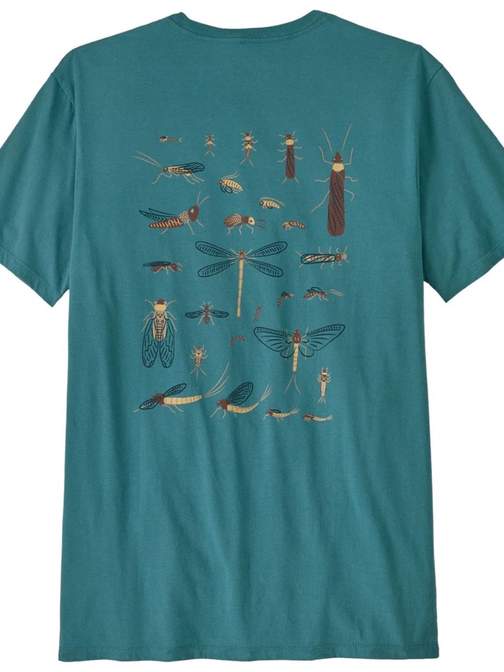 Patagonia Buggy Organic T-Shirt | Wetland Blue | Men’s Large | Women’s XL